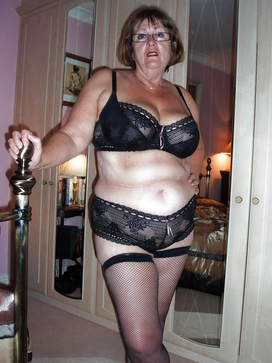 grannies in sexy lingerie