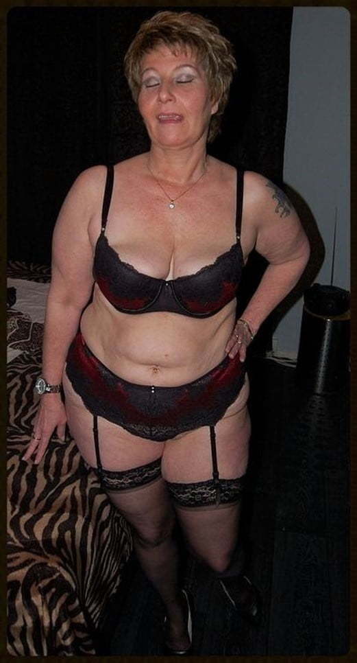 Granny & Mature bra and panties
